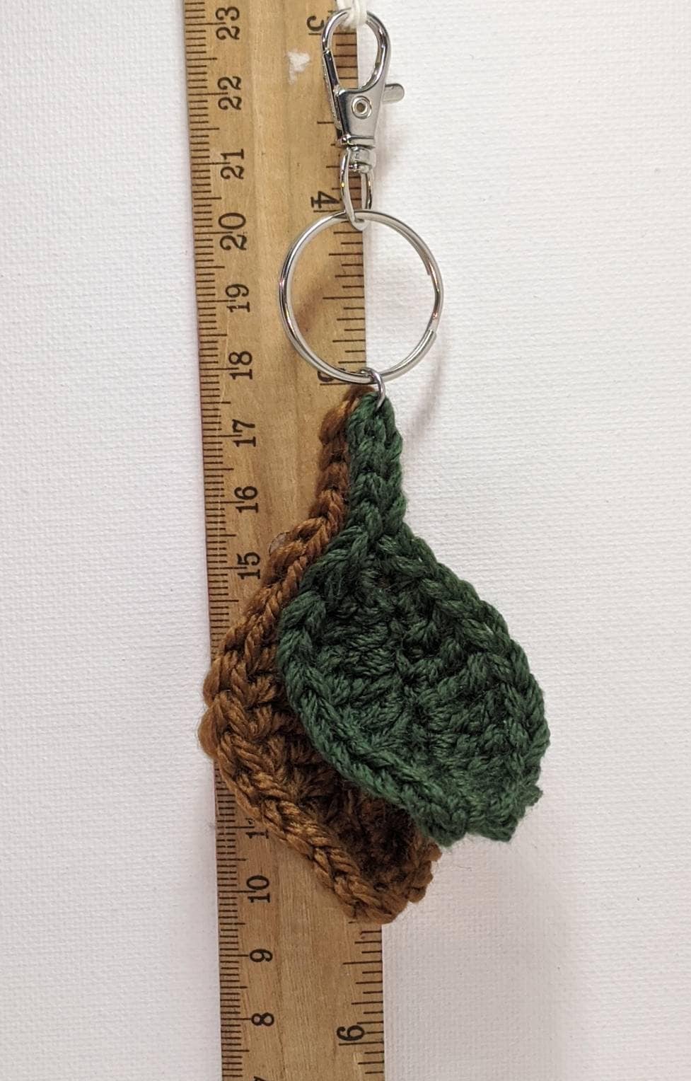 Leaf keychains