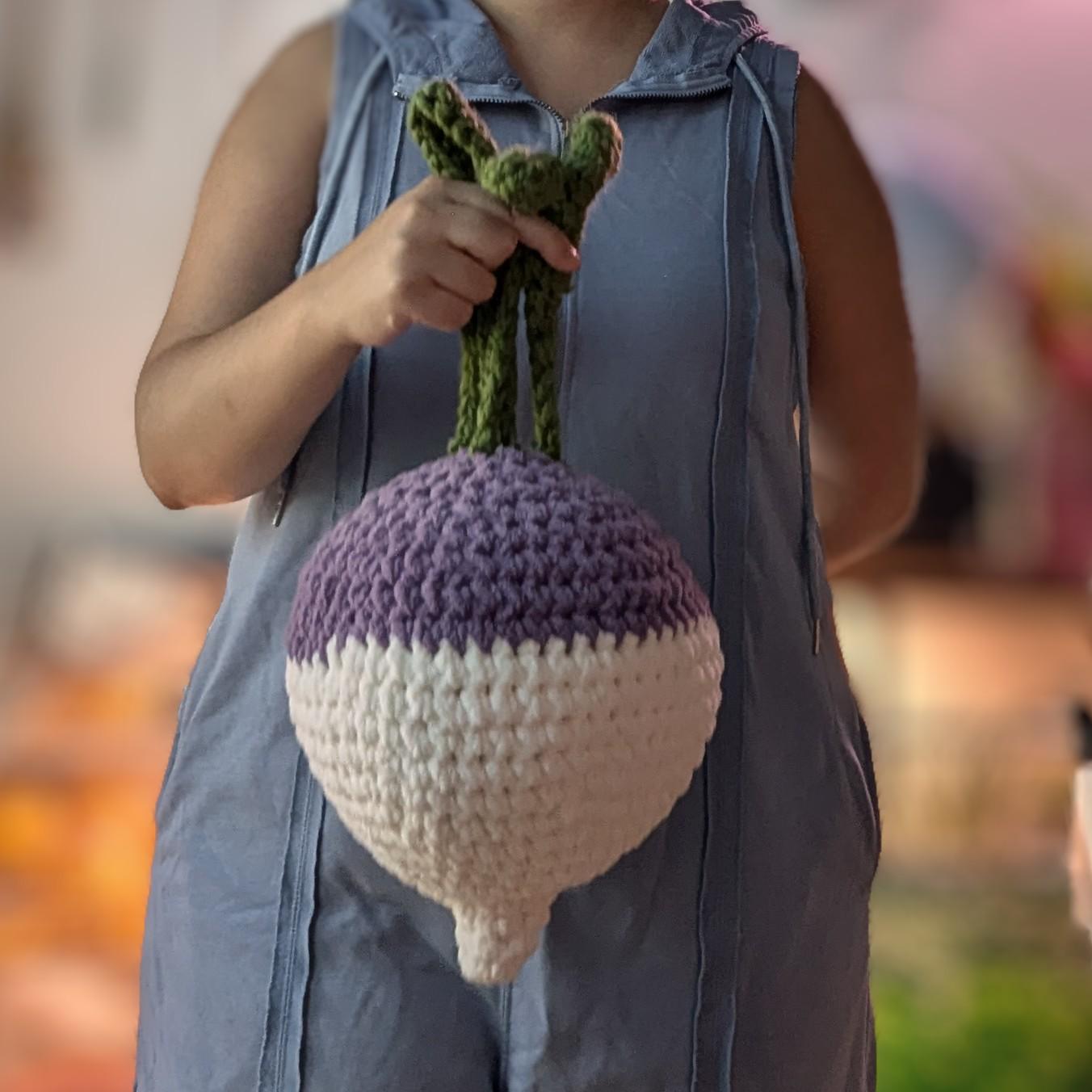 Big Turnip Pillow