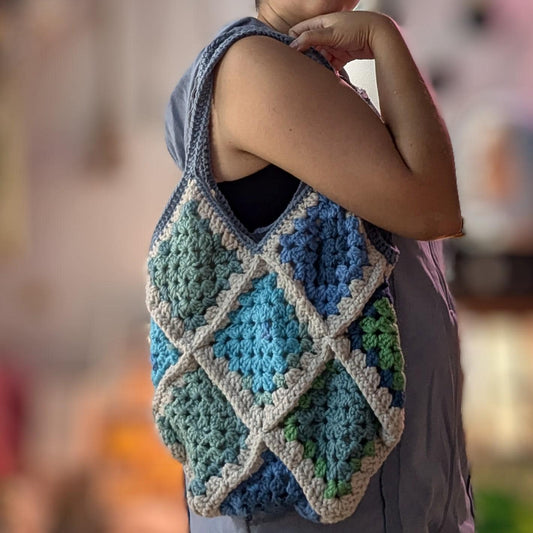 Bay Granny Square Tote