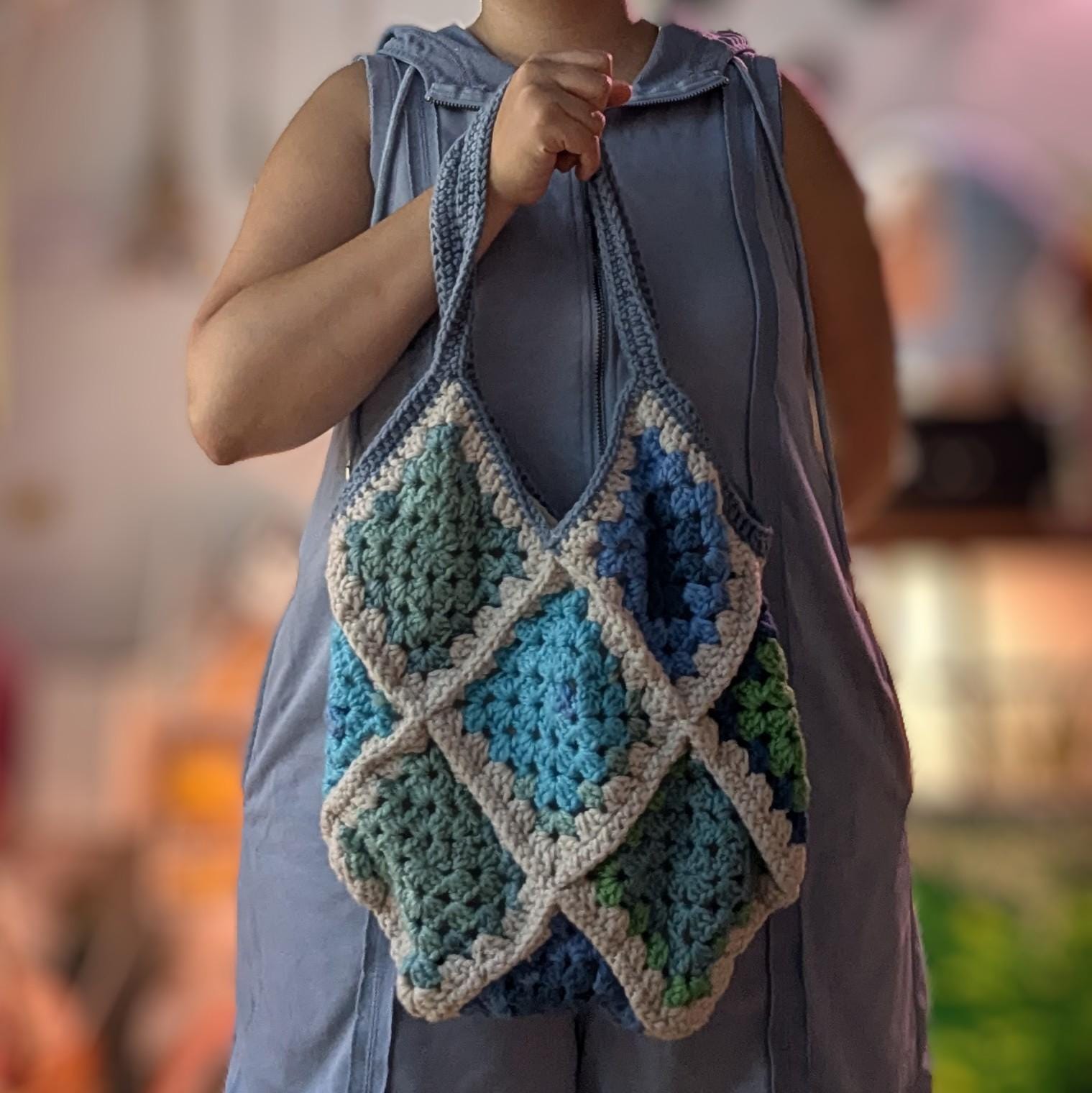 Bay Granny Square Tote