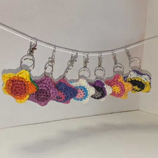 Pride Star Keychain