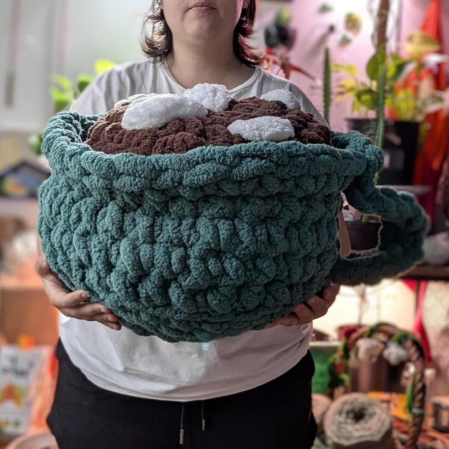 GIANT Hot Chocolate Pillow