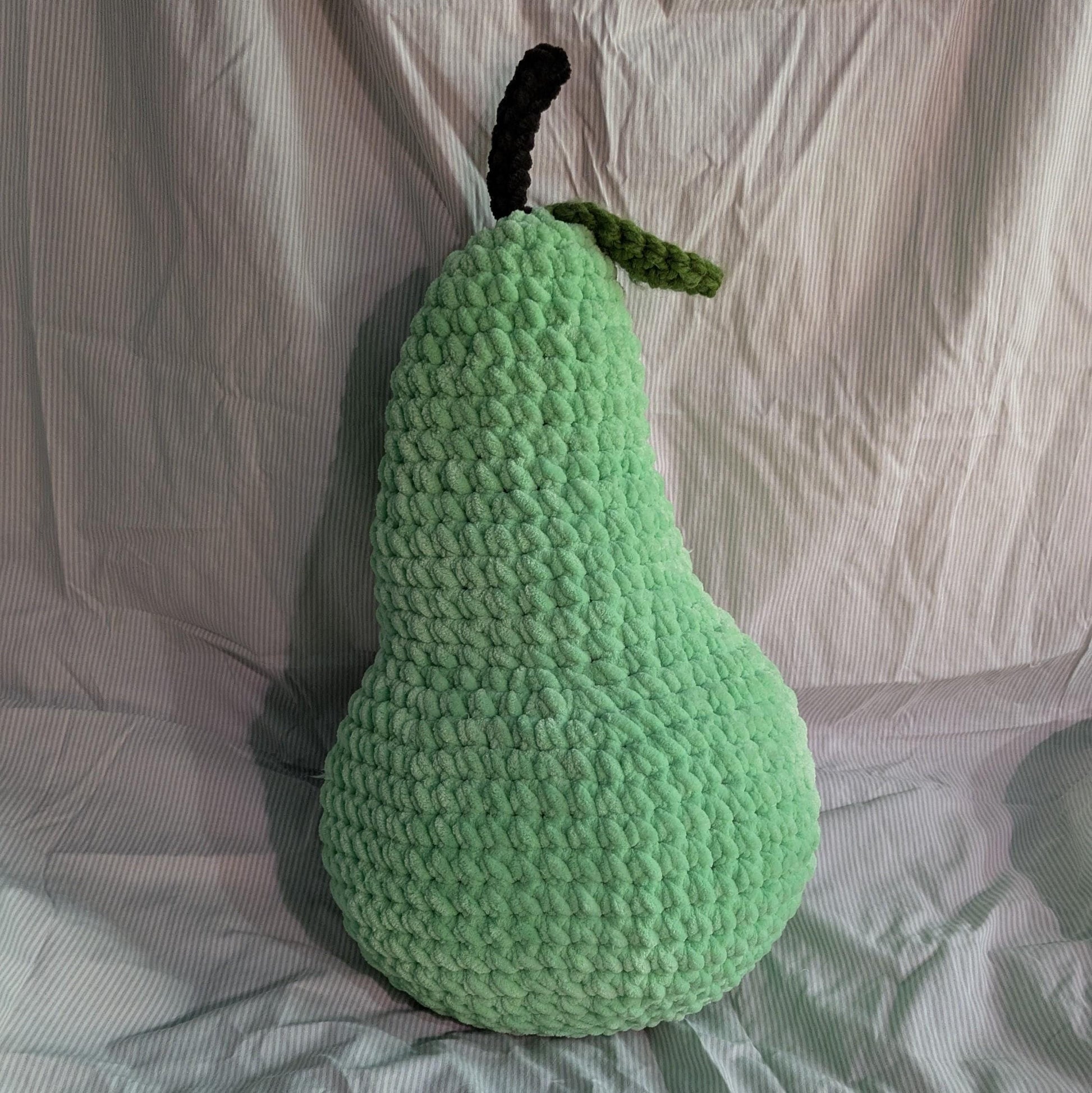 GIANT Pear Pillow