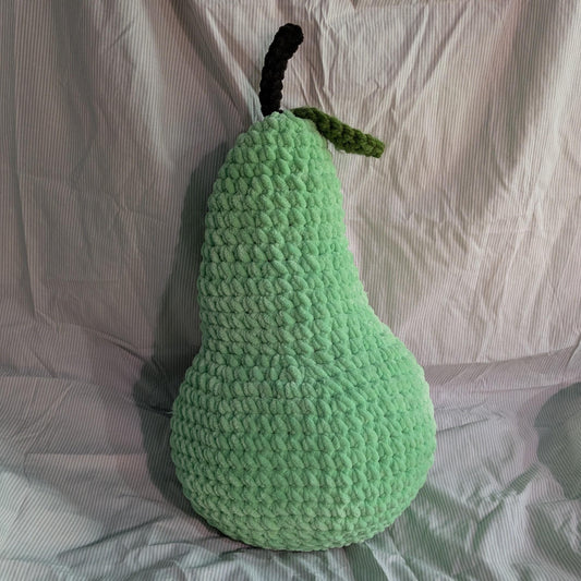 GIANT Pear Pillow