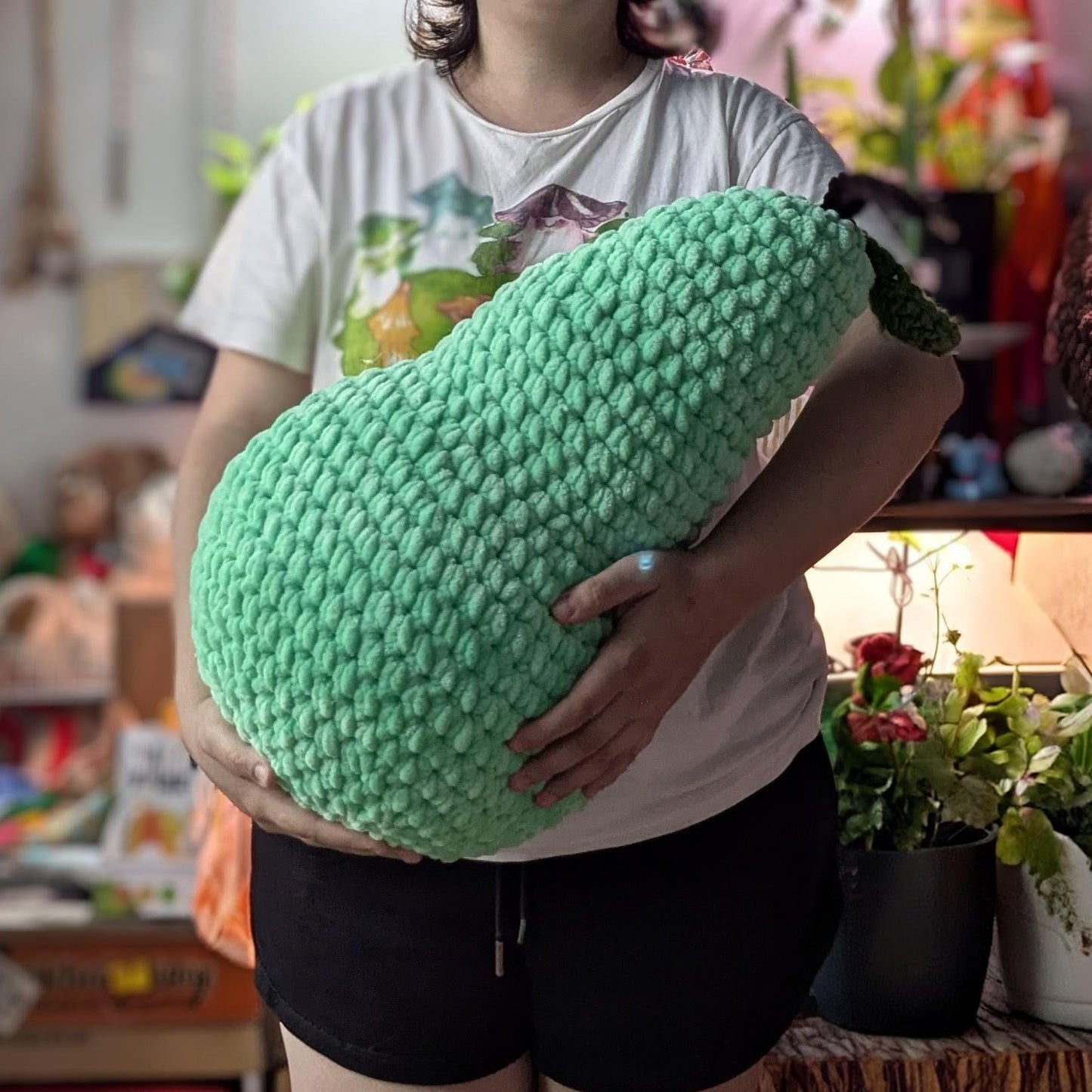 GIANT Pear Pillow