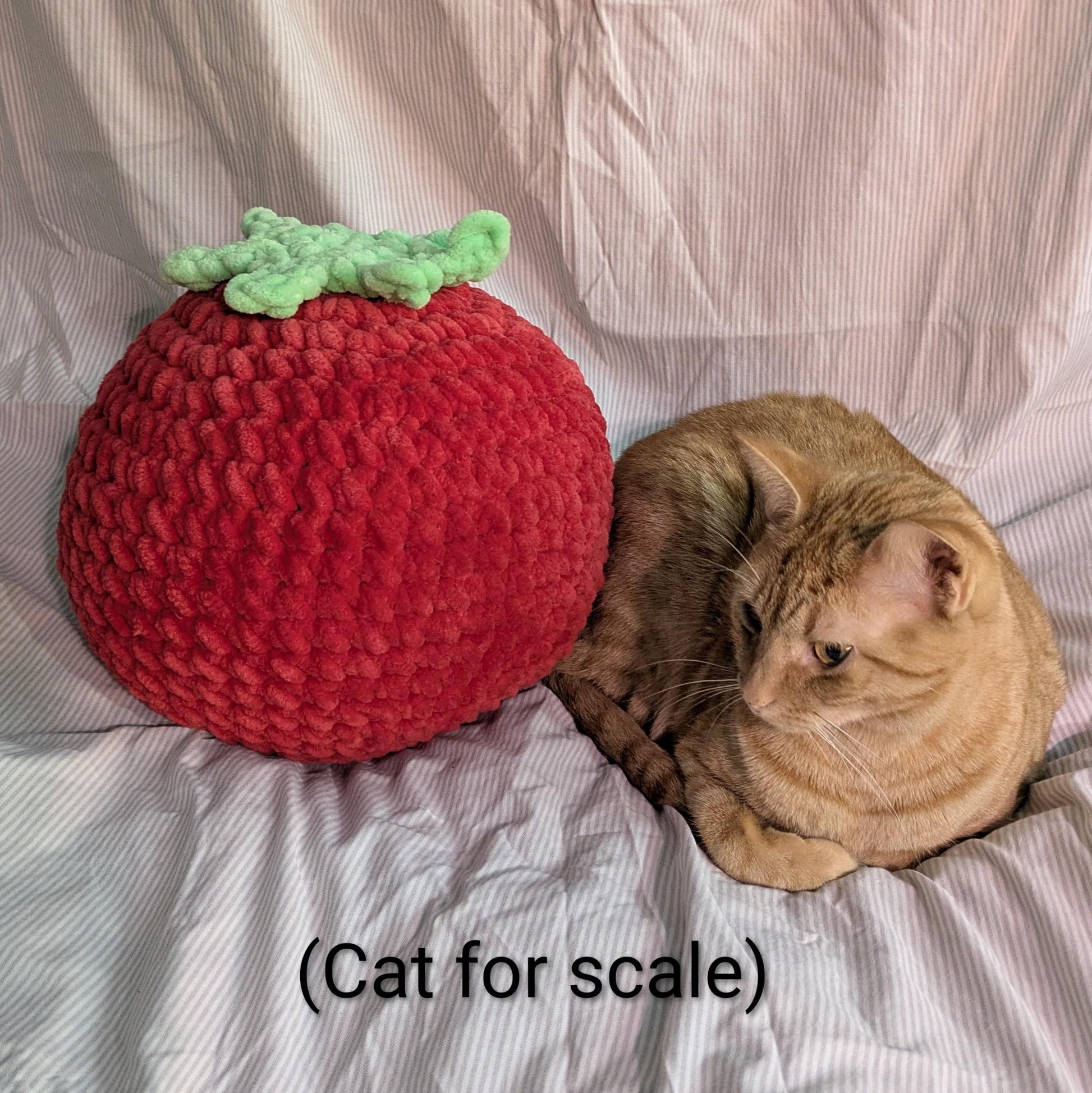 GIANT Tomato Pillow