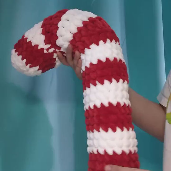 Candy Cane Pillow