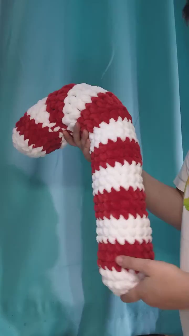 Candy Cane Pillow